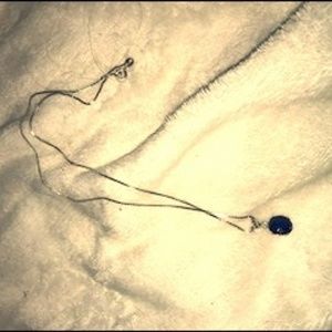 Real diamond and Sapphire Necklace